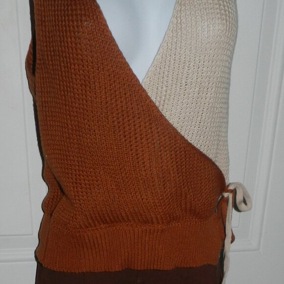 FRANCESCA'S JUN & IVY WOMENS 2 TONE KNIT S BNWT!🆕⌚📦🏃💨🚚 - Picture 2 of 15